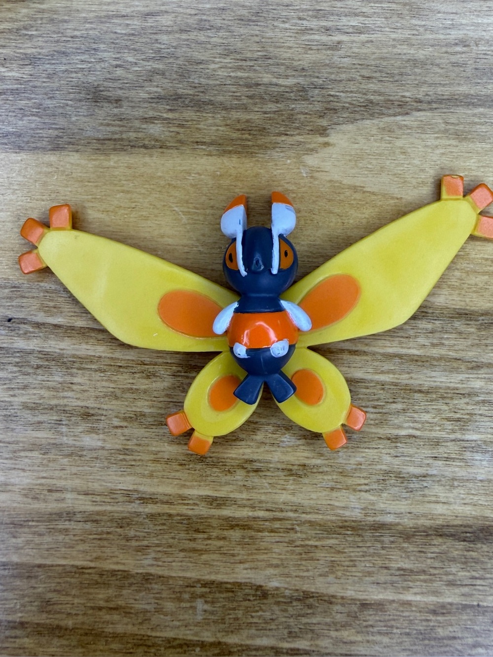 Pokemon Mothim Figure 2007 Nintendo 2” Action Figure Toy